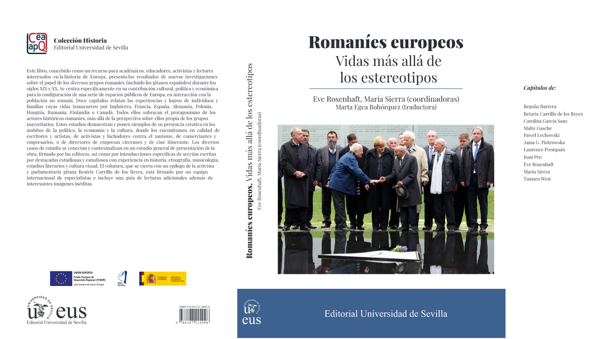 La Editorial de la US publica Romaníes europeos. Vida más allá de los estereotipos coordinado por María Sierra y Eve Ronsehaft